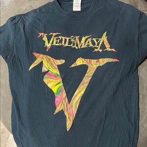 Veil of Maya official band merch colorful V logo design